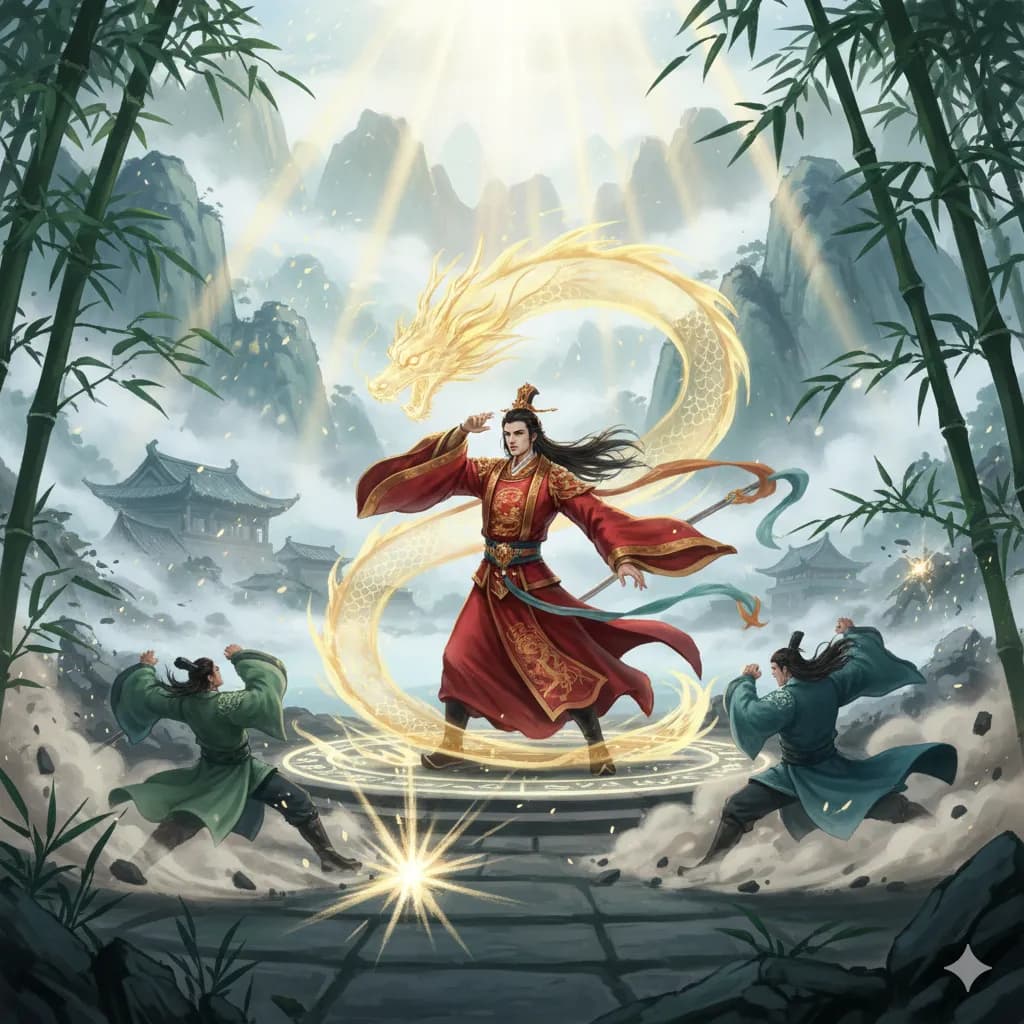 Manhua comic art style