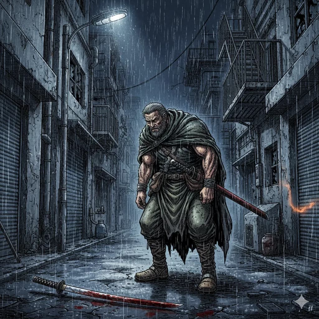 Seinen art style for AI comics